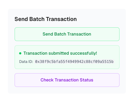 SDK successful 7702 transaction